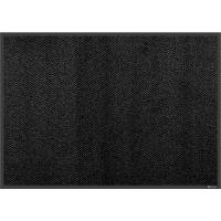 Tekstilmåtte, Kleen-tex IronHorse XL, Ebony, 2000x1150mm, sort, PA/nitril/nylon, med bagside og kanter