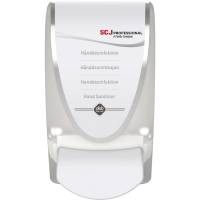 Dispenser, SCJ Professional, 1000 ml, hvid, manuel, med hvid knap