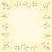 Stikdug, Dunicel, Daffodil Joy, 84x84cm, flerfarvet