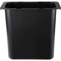 Affaldsspand til Sækko-Boy, sort, genanvendt plast/PP, 10,2 l, kan monteres på Sækko-Boy stativer