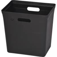 Affaldsspand, 33,8x24,6x33cm, sort, 20 l , genanvendt plast
