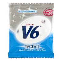 Tyggegummi, V6, White Peppermint, 2-pak *Denne vare tages ikke retur*