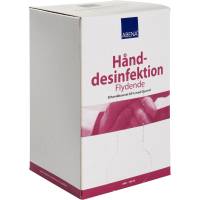 Hånddesinfektion, ABENA, 700 ml, Bag-in-box refill til håndfri dispenser