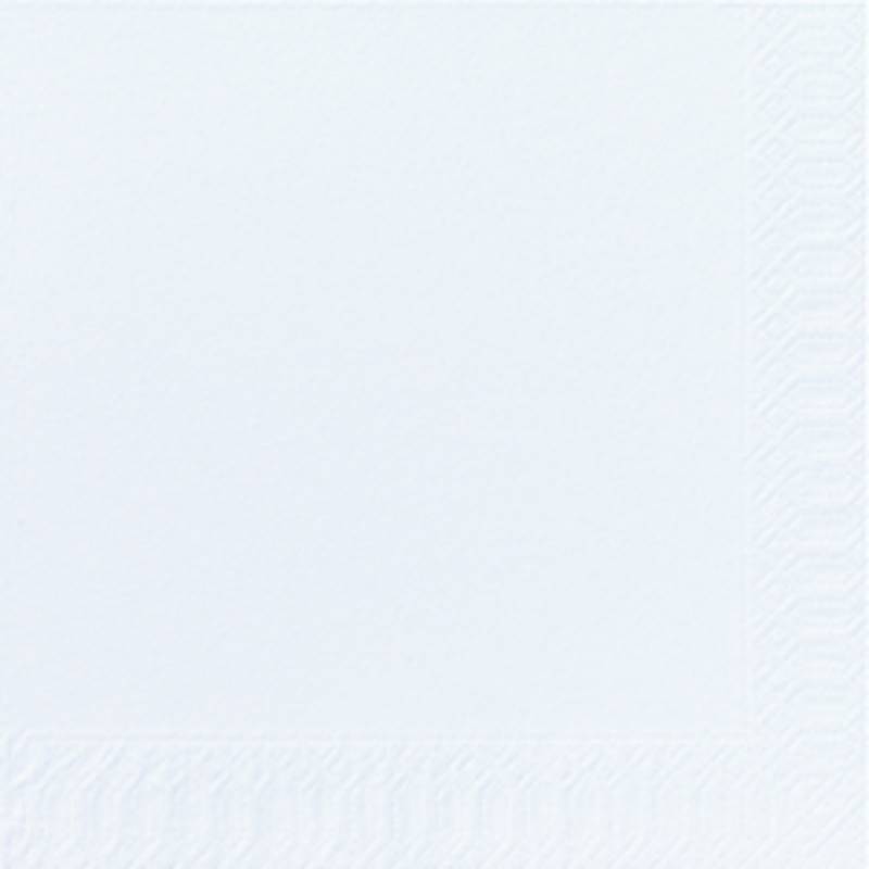 Billede af 1000 stk. Frokostserviet, Duni, 3-Lags, 1/4 Fold, 33X33Cm, Hvid, Nyfiber
