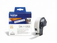 Label Brother hvid DK11203 17x87mm 300stk/rul