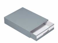 Arkivboks Esselte Multibox Standard grå 260x70x350mm