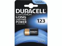 Batteri Duracell Ultra Photo 123 Lithium 1stk/pak