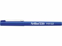 Fineliner Artline EK220 0,2mm blå
