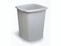 Affaldsspand DURABIN 90l firkantet grå