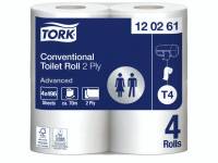 Toiletpapir Tork Advanced T4 2-lags 68m 120261 24rul/kar