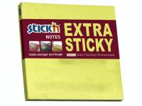 Notes Stick'N Extra Sticky gul 76x76mm 90blade