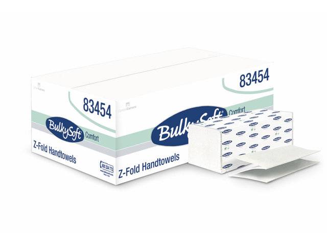 Papirhåndklæde Bulky Soft Hvid 2-Lags 24Cm 3750Ark