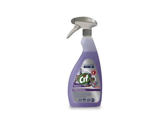 Billede af 6 stk. Rengøring & Desinfektion Cif Pro Safeguard 2In1 Spray 750Ml