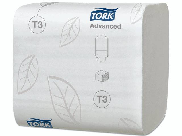 Toiletpapir Ark Tork Bulk T3 Advanced 2-Lags 36X242Stk/kar