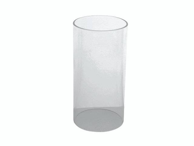 6 stk. Glas T/olielampe Basic Klar