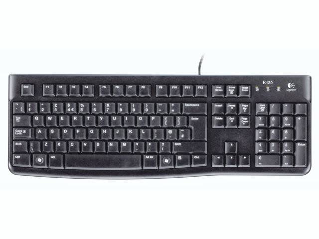 Billede af Tastatur Logitech K120 Business Keyboard Sort