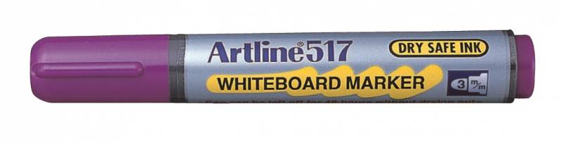 12 stk. Whiteboard Marker Artline 517 Lilla