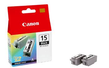 Køb Canon 2X Bci-15Bk Ink Black Tp I70 I80