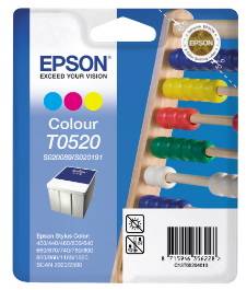 Køb T052 3 Colour Ink Cartridge