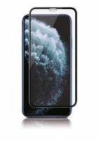 Panzer iPhone X//11 Pro curved silicate glas sort