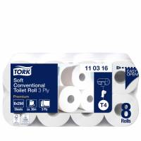 Toiletpapir Tork Premium T4 3-lag Extra Soft 29,5m 110316 72rul/kar