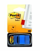 Post-it indexfaner 680-2 blå 25,4x43,2mm 50stk/pak