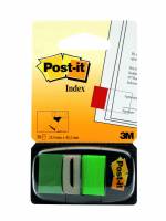 Post-it indexfaner 680-3 grøn 25,4x43,2mm 50stk/pak