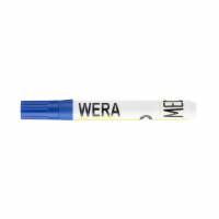Whiteboardmarker WERA blå kantet spids 1-4mm
