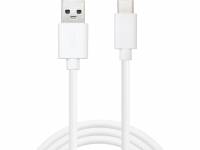Adapter Sandberg USB-C 3.1 USB-A 3.0 kabel hvid 1m