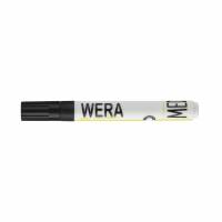 Whiteboardmarker WERA sort kantet spids 1-4mm