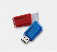USB Drive Store ´N´ Click 32GB (2-pack) Red/Blue