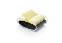 Dispenser Post-it PRO sort inkl. 1 blok Z-notes Canary yellow