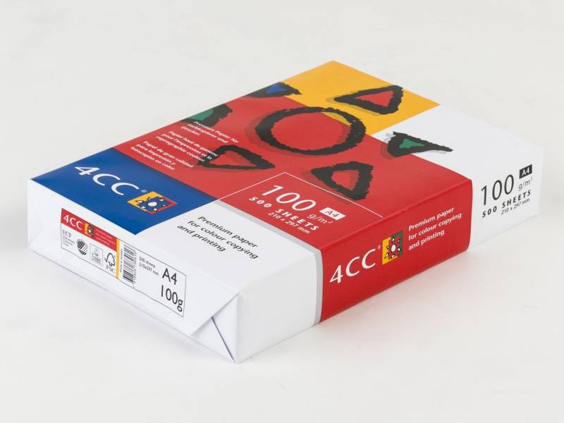 Køb Kopipapir 4Cc A4 160G T/farve Kopi/inkjet/laser 250Ark/pak